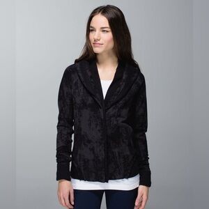 Lululemon To Class Jacket in Sea Bed Black Deep Coal / Black